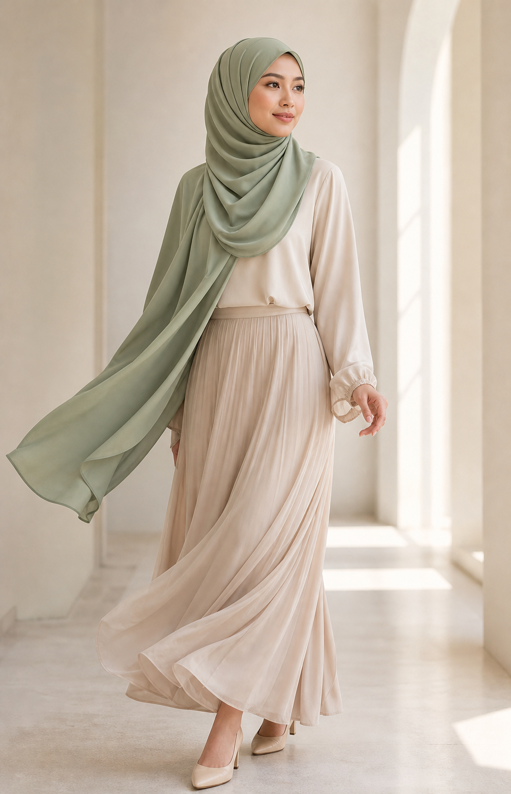 Instant Jersey Hijab