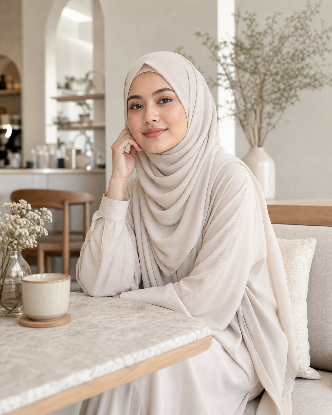 Instant Jersey Hijab
